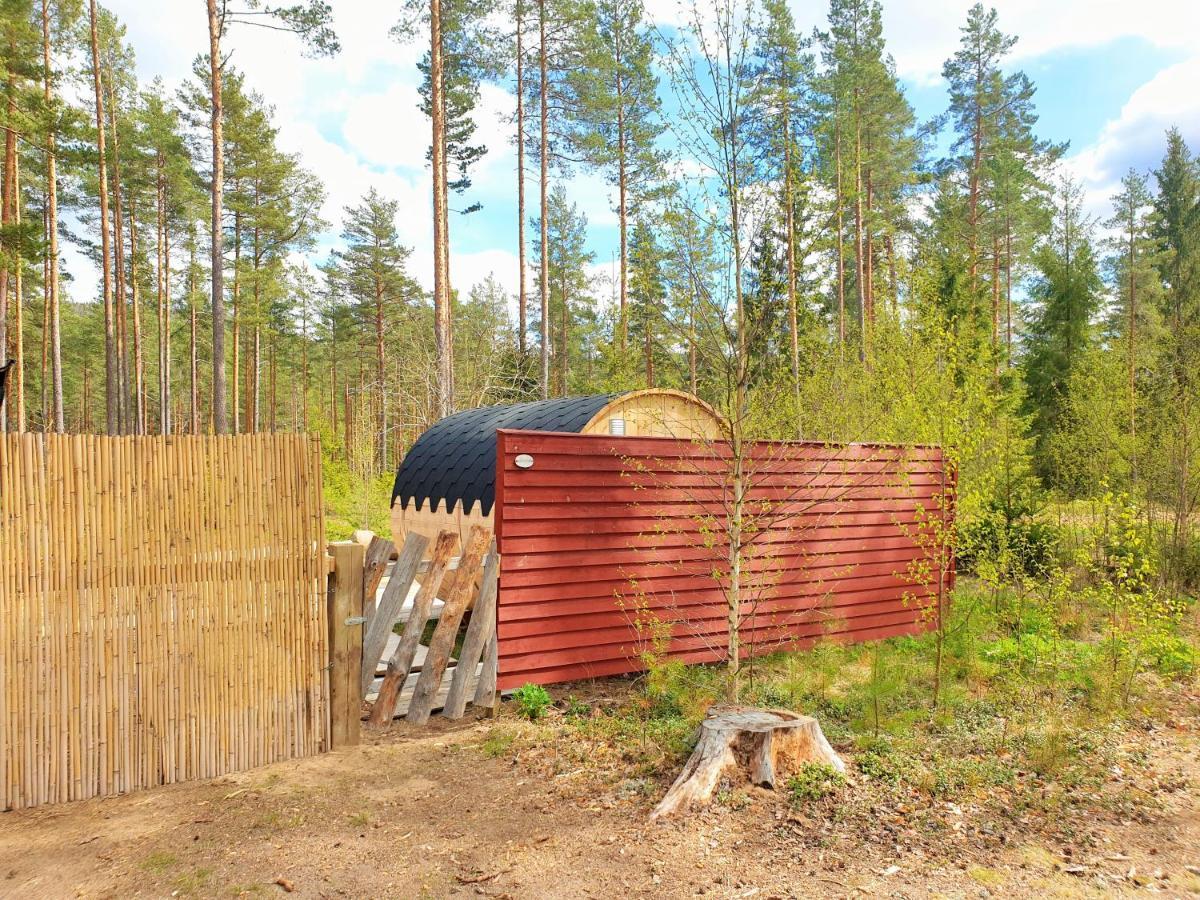 Hostel And Vandrarhem Lupin Naturcamping Lagom Gräsmark 外观 照片